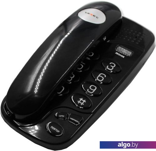 Проводной телефон TeXet TX-238 (черный) Проводной телефон TeXet TX-238 (черный)