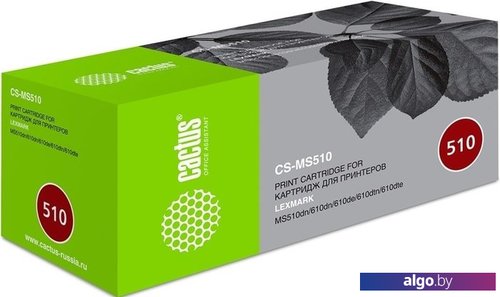 

Тонер CACTUS CS-MS510 (аналог Lexmark MS510), Черный