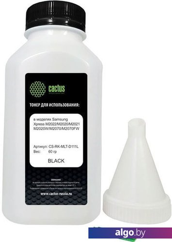 Тонер CACTUS CS-RK-MLT-D111L с чипом 60 гр. Тонер CACTUS CS-RK-MLT-D111L с чипом 60 гр.