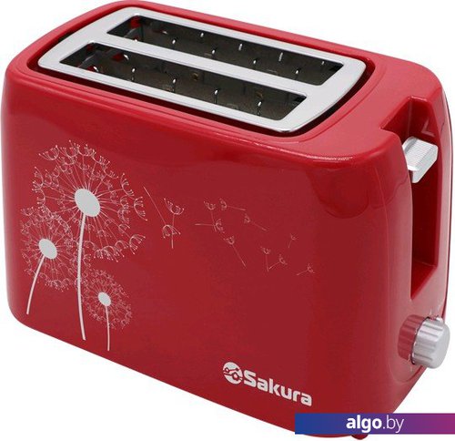 

Тостер Sakura SA-7608R, Красный (с рисунком)