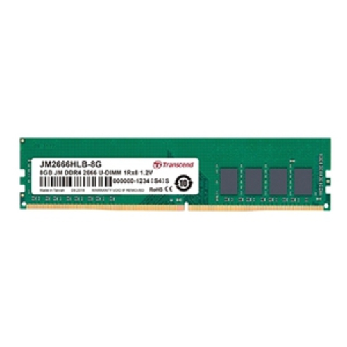 

Оперативная память Transcend JetRam 8GB DDR4 PC4-21300 JM2666HLB-8G