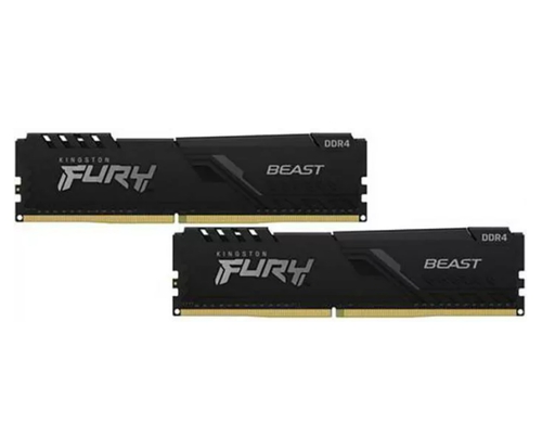 

Оперативная память Kingston FURY Beast 2x4GB DDR4 PC4-21300 KF426C16BBK2/8