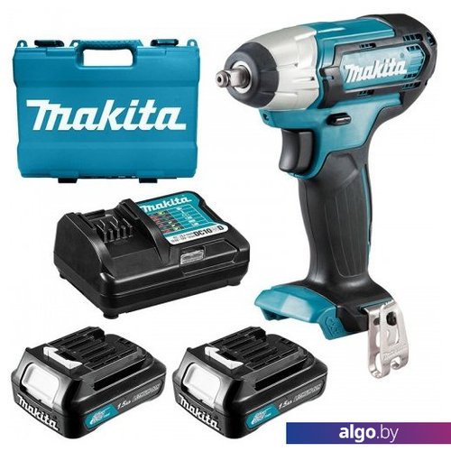 

Ударный гайковерт Makita TW140DWAE (с 2-мя АКБ)