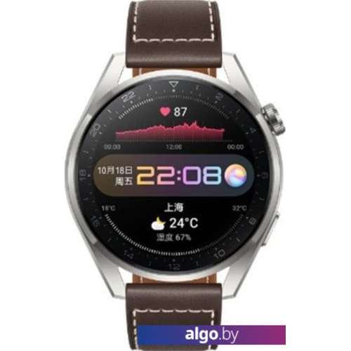 Умные часы Huawei Watch 3 Pro Leather strap