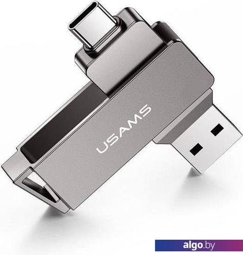USB Flash Usams Type-C+USB3.0 Rotatable High Speed Flash Drive 32GB