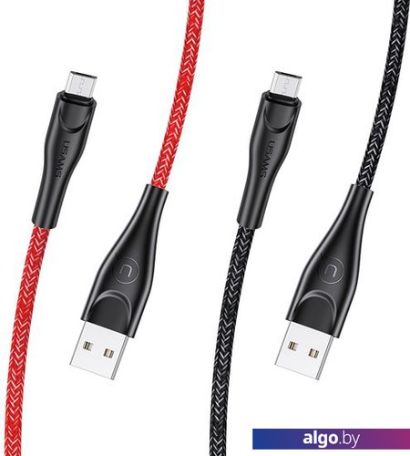 

Кабель Usams U41 MicroUSB US-SJ399 (черный)