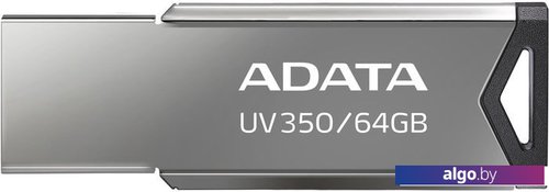 

USB Flash A-Data UV350 64GB (серебристый)