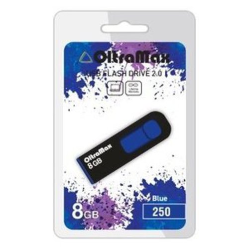 

USB Flash Oltramax 250 8GB (синий) [OM-8GB-250-Blue]