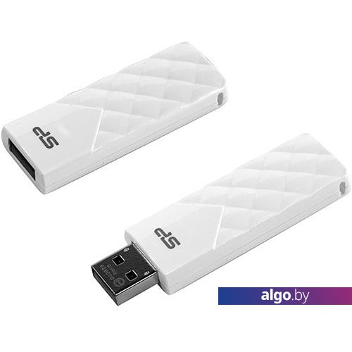 USB Flash Silicon-Power Blaze B03 64GB (белый) купить в Минске, цена