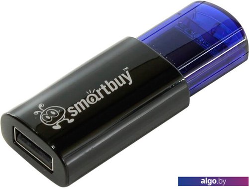 

USB Flash Smart Buy Click 64GB (черный/синий)