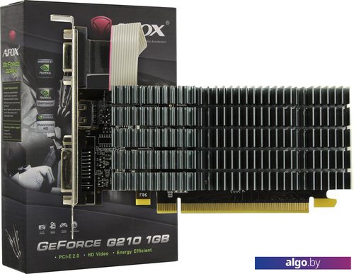 

Видеокарта AFOX GeForce GT 210 1GB DDR2 AF210-1024D2LG2