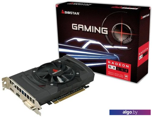 

Видеокарта BIOSTAR Radeon RX 550 4GB GDDR5 VA5505RF41