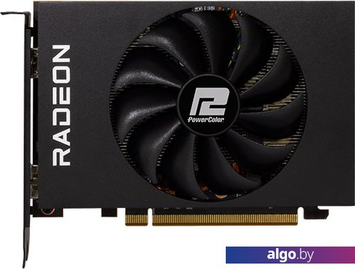 Видеокарта PowerColor Radeon RX 6500 XT ITX 4GB GDDR6 AXRX 6500 XT 4GBD6-DH Видеокарта PowerColor Radeon RX 6500 XT ITX 4GB GDDR6 AXRX 6500 XT 4GBD6-DH