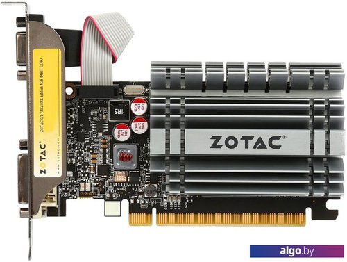 Видеокарта ZOTAC GeForce GT 730 4GB DDR3 Zone Edition ZT-71115-20L