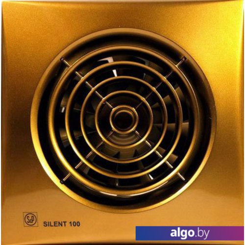 

Вытяжной вентилятор Soler&Palau Silent-100 CZ Gold [5210604300]