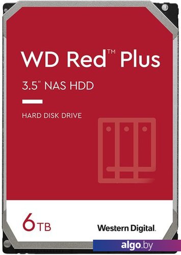 

Жесткий диск WD Red Plus 6TB WD60EFZX