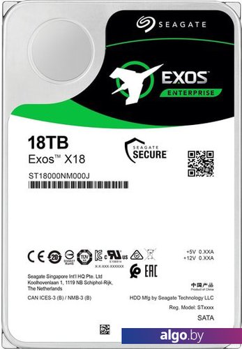 

Жесткий диск Seagate Exos X18 18TB ST18000NM000J