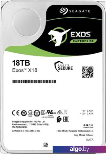 

Жесткий диск Seagate Exos X18 18TB ST18000NM004J