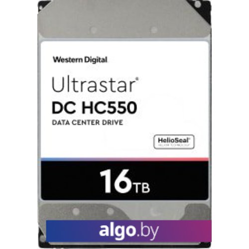 

Жесткий диск WD Ultrastar DC HC550 16TB WUH721816ALE6L4