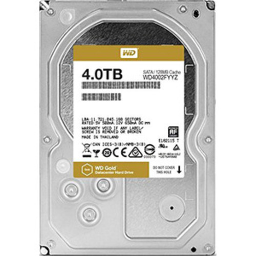 

Жесткий диск WD WD Gold 4TB [WD4002FYYZ]