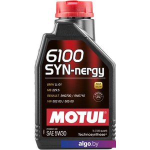 Моторное масло Motul 6100 Syn-nergy 5W-30 1л