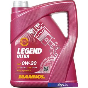 Моторное масло Mannol Legend Ultra 0W-20 5л