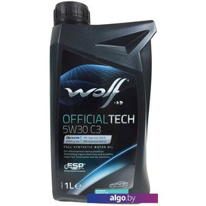 Моторное масло Wolf OfficialTech 5W-30 C2/C3 1л