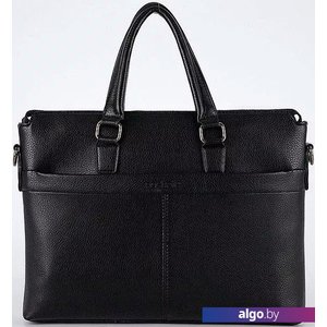 Мужская сумка Poshete 250-8332-3-BLK (черный)