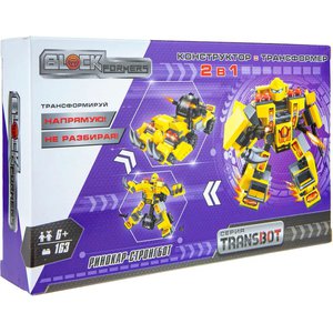 Конструктор 1toy Blockformers Transbot Т19873 Ринокар-Стронгбот