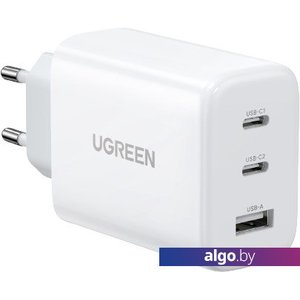 Сетевое зарядное Ugreen CD275 90496 (белый)