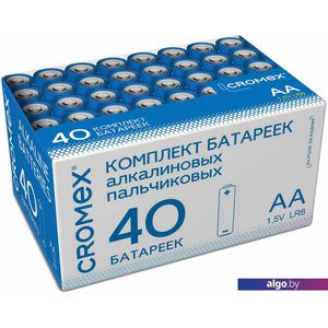 Батарейка Cromex Alkaline LR6 15А АА 40шт