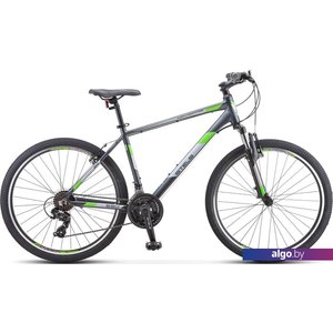 Велосипед Stels Navigator 590 D 26 K010 р.16 2021 (серый/салатовый)