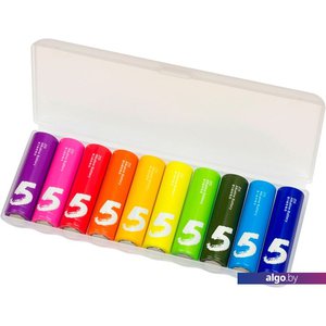 Батарейка ZMI ZI5 Rainbow AA 10 шт. AA501 Colors