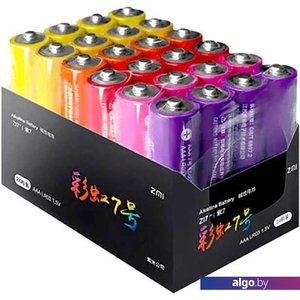 Батарейка ZMI ZI5 Rainbow AA 24 шт. AA524 Colors