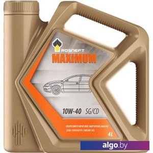 Моторное масло Роснефть Maximum 10W-40 SG/CD 4л