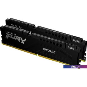 Оперативная память Kingston FURY Beast 2x32ГБ DDR5 5200МГц KF552C40BBK2-64