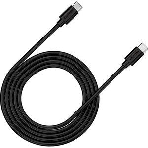 Кабель Canyon CNS-USBC12 USB Type-C - USB Type-C (2 м, черный)