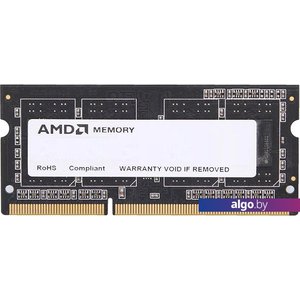 Оперативная память AMD 8ГБ DDR3 SODIMM 1600МГц R538G1601S2S-U