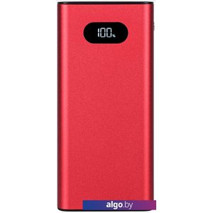 Внешний аккумулятор TFN Blaze LCD 20000mAh (красный)