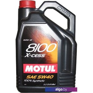 Моторное масло Motul 8100 X-cess 5W40 5л