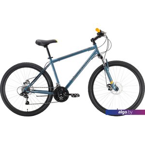 Велосипед Stark Outpost 26.1 D ST р.18 2022 (серый/оранжевый)