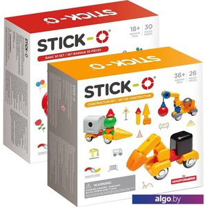 Конструктор Stick-O 901094 Construction Set + Basic 30 Set