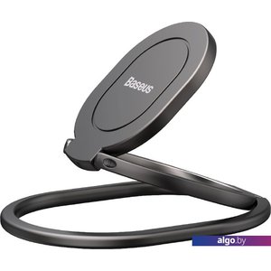 Накладка-держатель Baseus Rails Phone Ring Stand/Holder (темно-серый)
