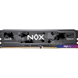 Оперативная память Apacer NOX 16ГБ DDR5 5200 МГц AH5U16G52C502MBAA-1