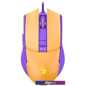 Игровая мышь A4Tech Bloody L65 Max (желтый/фиолетовый)