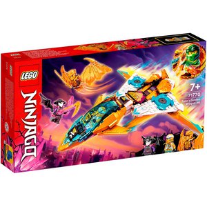 Конструктор LEGO Ninjago 71770 Реактивный самолёт Зейна Золотой дракон