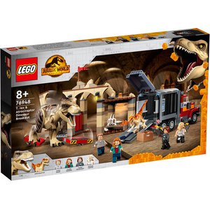 Конструктор LEGO Jurassic World 76948 Побег атроцираптора и тираннозавра