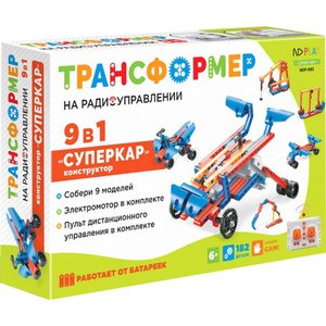 Конструктор ND Play Суперкар 9 в 1