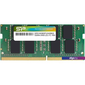 Оперативная память Silicon-Power 16GB DDR4 PC3-19200 SP016GBSFU240B02