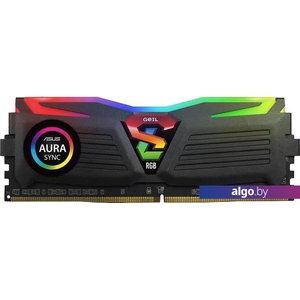 Оперативная память GeIL Super Luce RGB SYNC 16ГБ DDR4 3600 МГц GLS416GB3600C18BSC